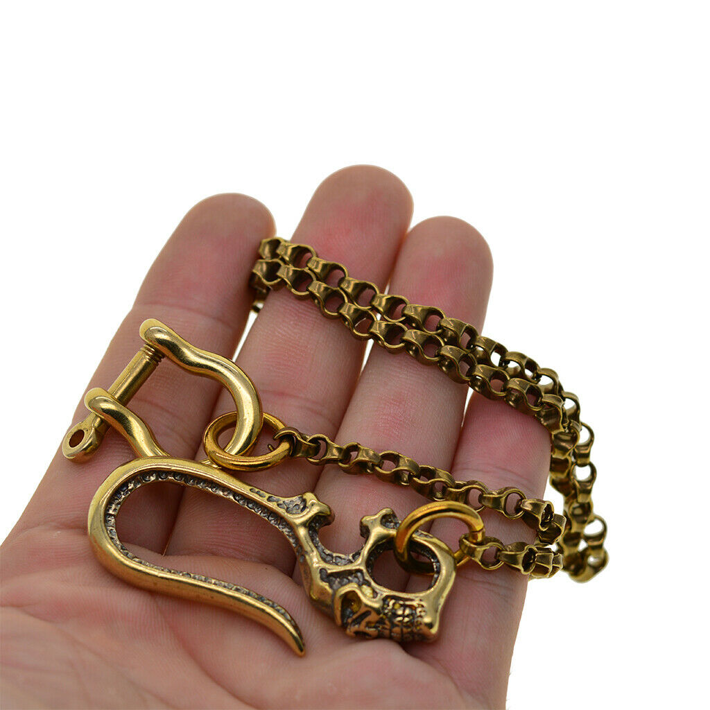 Metal purse belt chain key chain rock punk pants chain 47cm