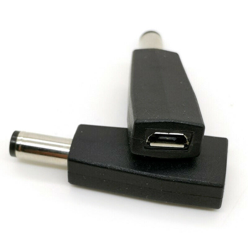 DC 5.5x2.1mm Male Plug To Micro USB Female Connector Adapter Charge Conve.l8