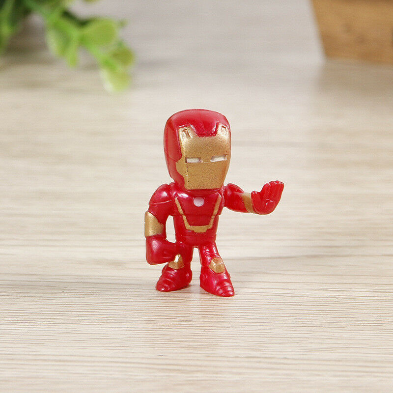 12Pcs The Avengers Super Man Figures Mini PVC Toys for Boys Girls Xmas