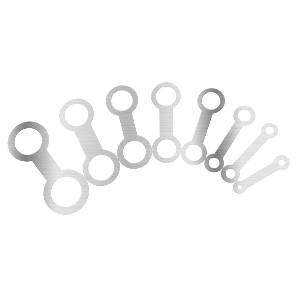 8X Pad Leveling Rings Pad Woodwind Repair Kit for Saxophone Flute Clarinet