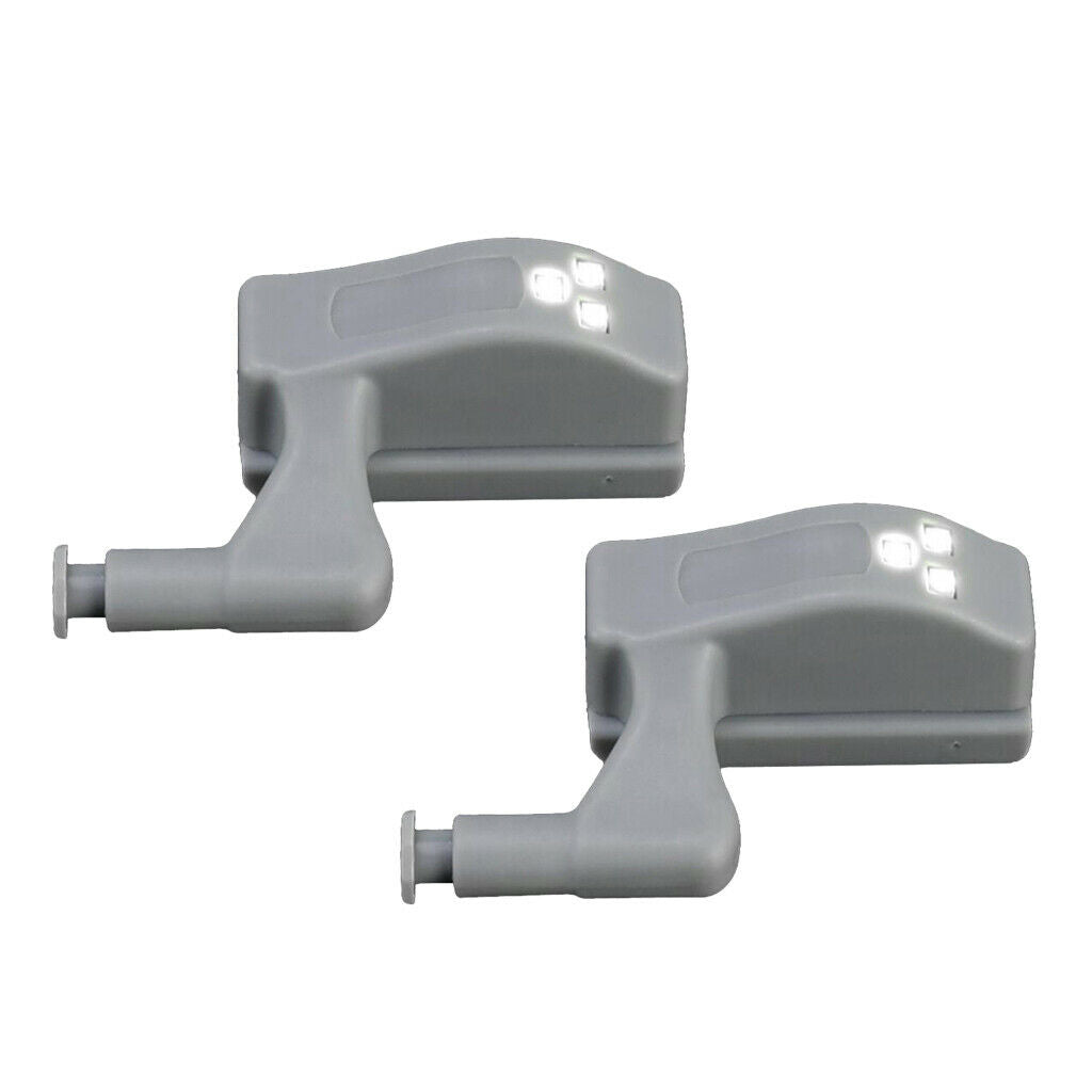 4pcs Smart Cabinet Light Touchless Wireless LED Sensor Night Lamp 12V White
