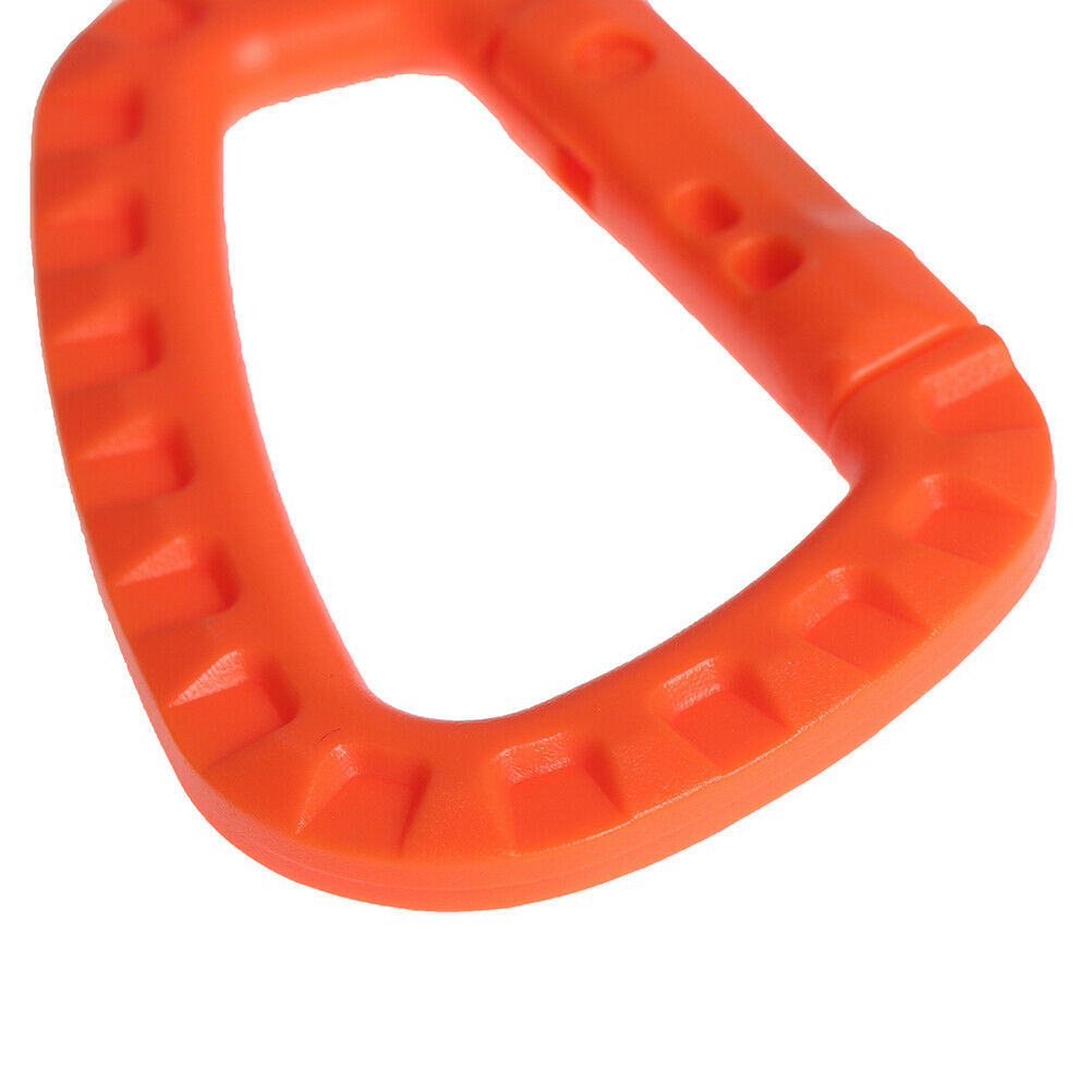 2 Pcs Plastic Carabiner D-Ring Key Chain Clip Hook Outdoor Camping Buckle Sn Kt