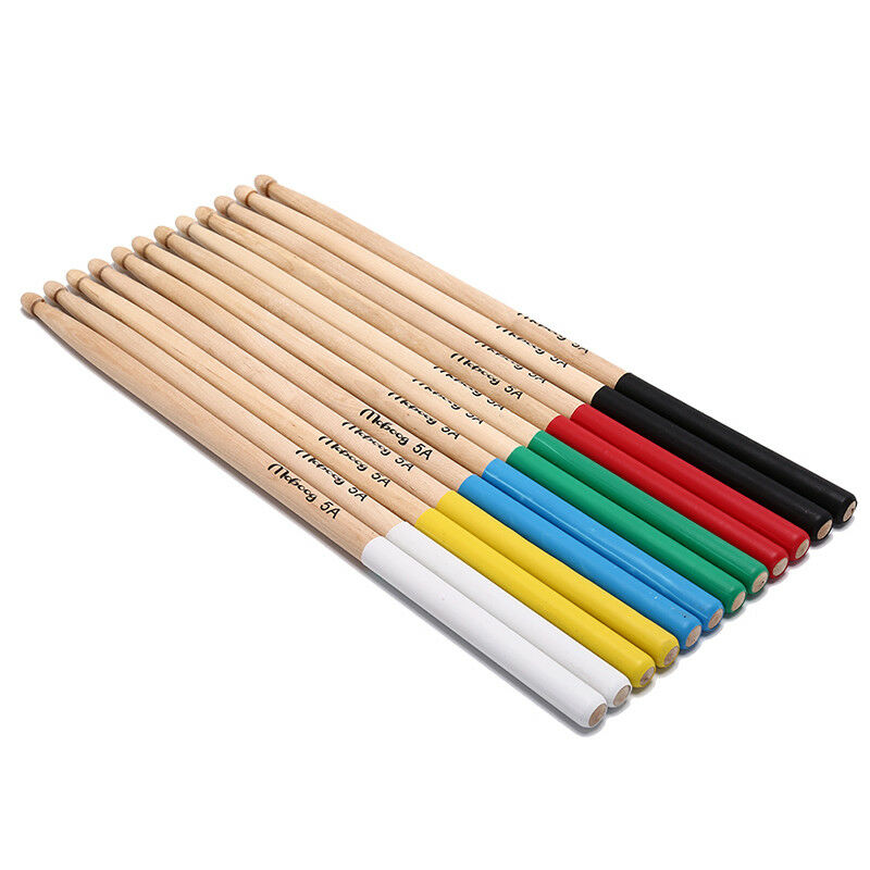 1 pair 40.6cm professional drum sticks 5a wood drum sticks for drum BDAU