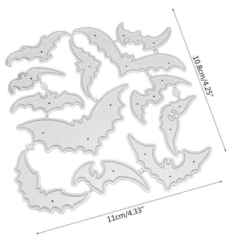 Halloween Bat Metal Cutting Dies Stencil Scrapbooking DIY Album Stamp Paper Card