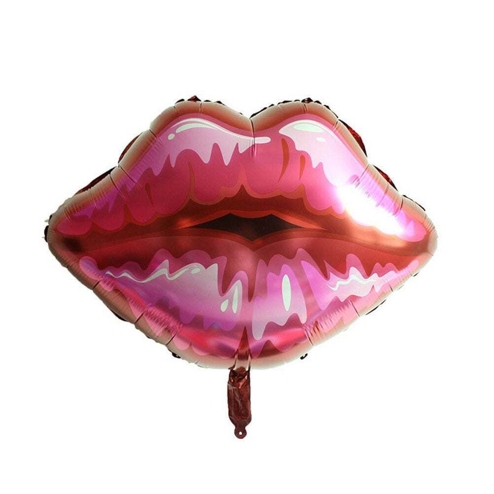 Red Lip Helium Foil Balloon For Love Valentine Wedding Party Decor  JfJC.l8