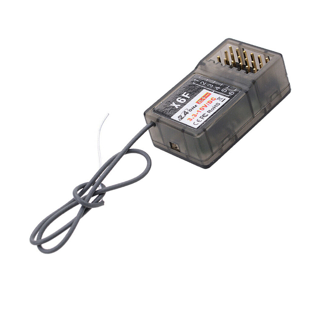 6CH 2.4G X6F Receiver for ZD Racing Dumborc surpass Transmitter Spare Parts