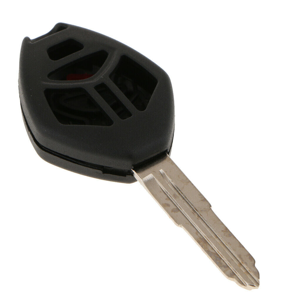 4 Button Remote Key Fob Case Uncut Blade For Mitsubishi 07-13 Replacement