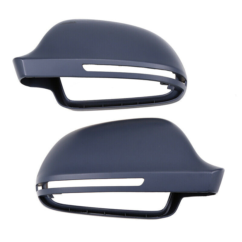 Pair Rear Side Mirror Cover Cap Trim For Audi A5/S5 Coupe/Sportback 2008-2016