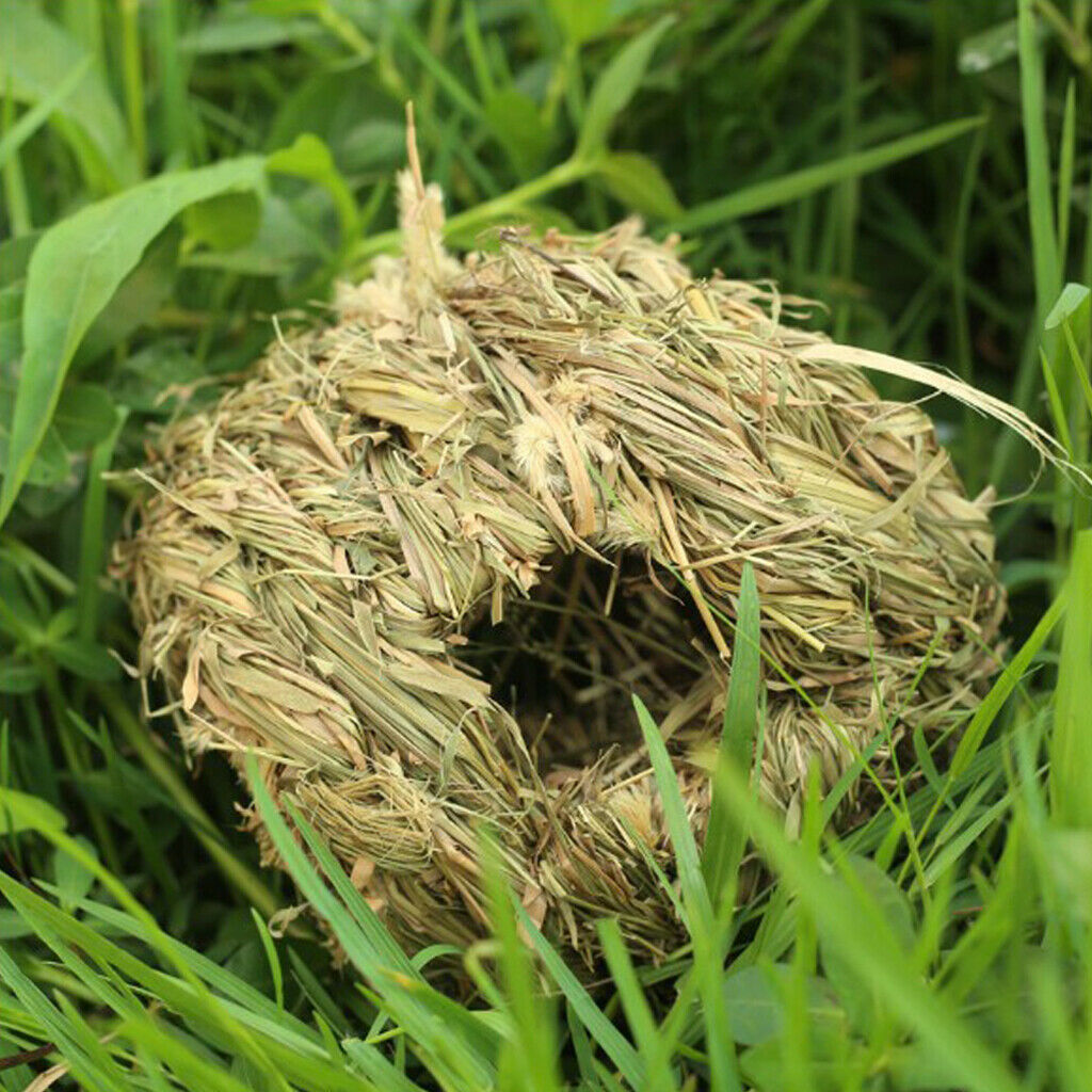 2Pcs Natural Straw Birds Nest, Great for Wedding Favors, Party Favors, Florals