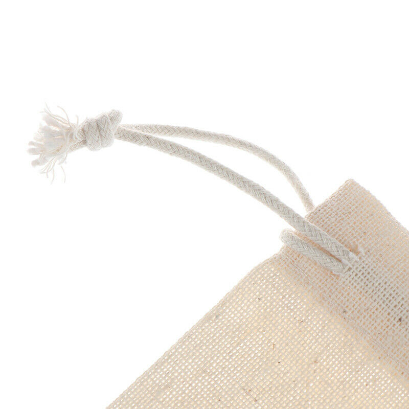 1pc Portable Metal Straw Bags Resuable Straw Linen Storage Bag Tableware .l8