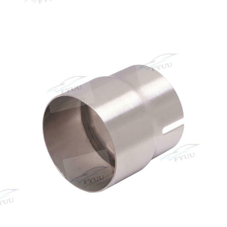 51mm to 58MM Motorcycle Exhaust Silencer Adapter Mild Reducer Connector Pipe