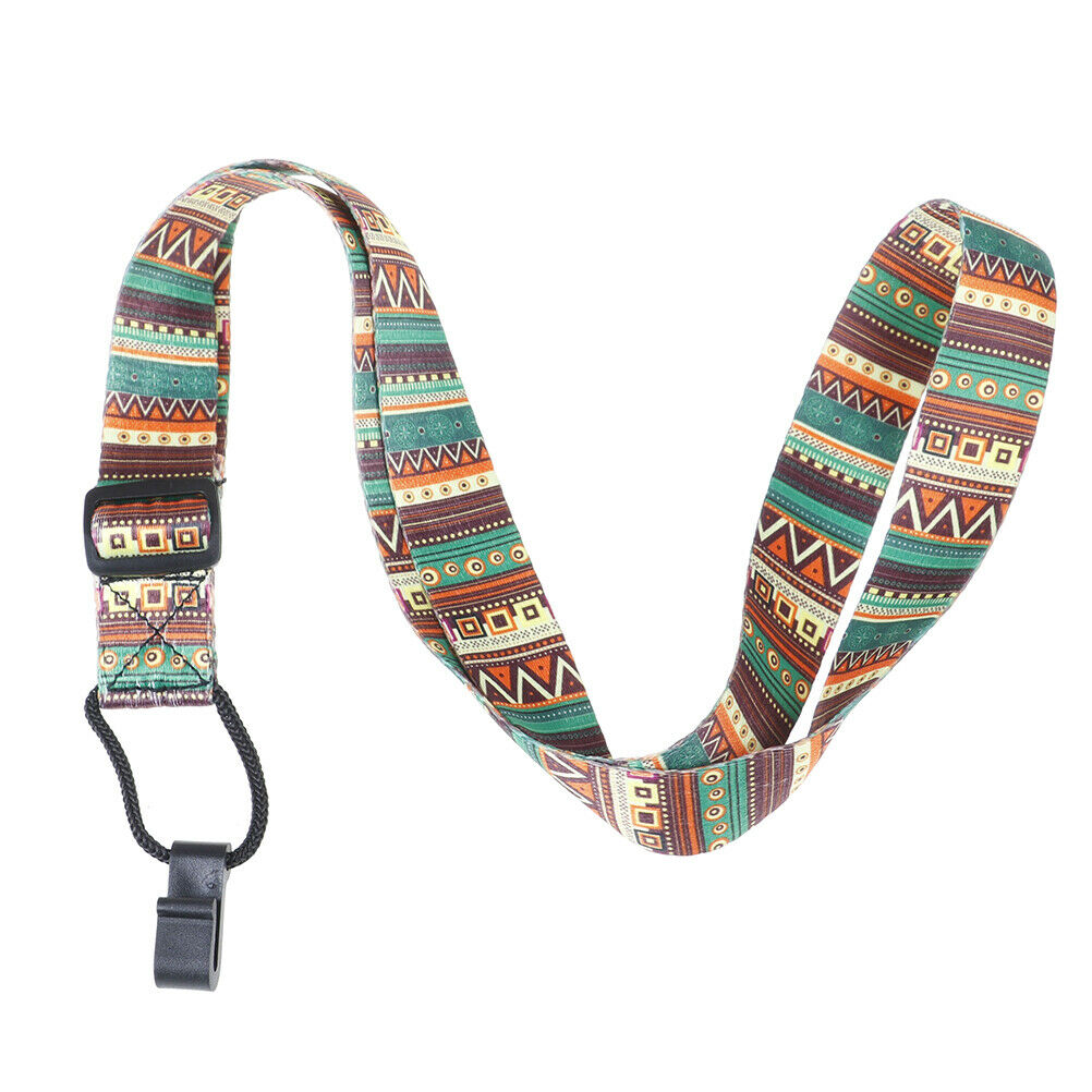 Electric Guitar Strap Bass Strap Belt with Leather End for Acoustic Guita.l8