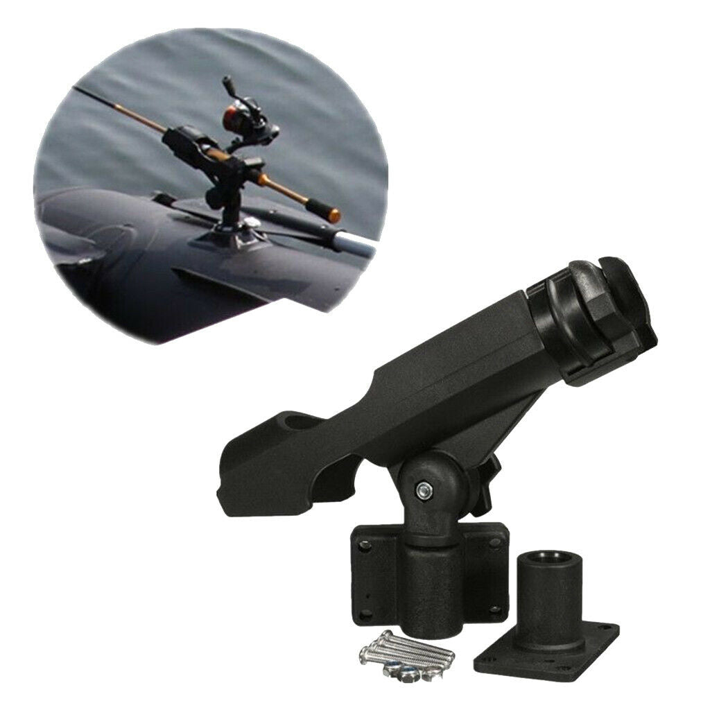 4 piece set adjustable plastic rod holder rod stand