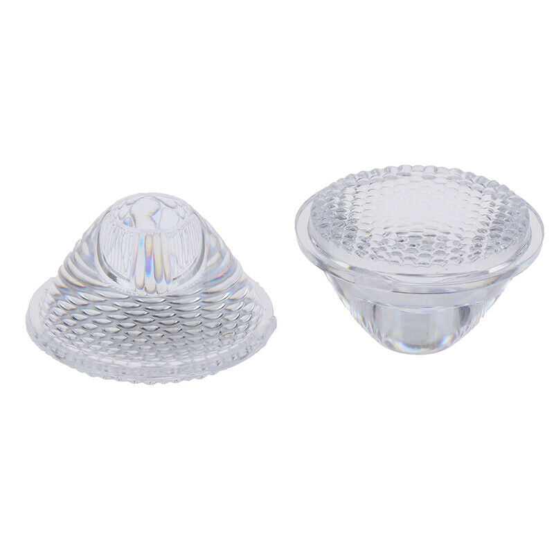 5Pcs 20mm 30 Degree Optical LED Lens Reflector For 1W 3W 5W LED Light Lamp C0 WF
