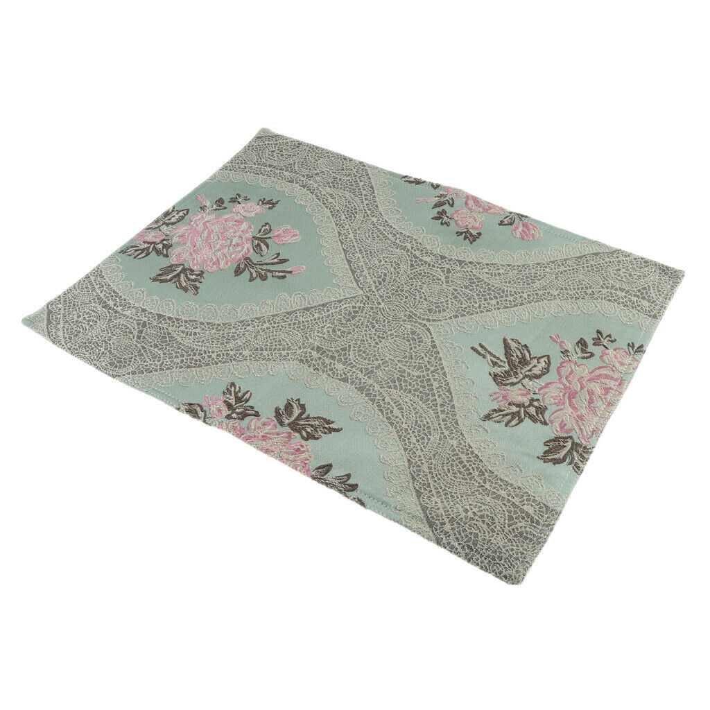Washable Cloth Table Placemats Rectangular 12 Ã— 18 Inch