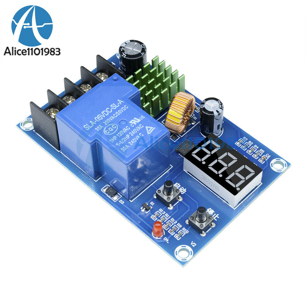 6-60V lead-acid Battery Charging Controller ProtectionSwitch 12V 24V 48V XH-M604