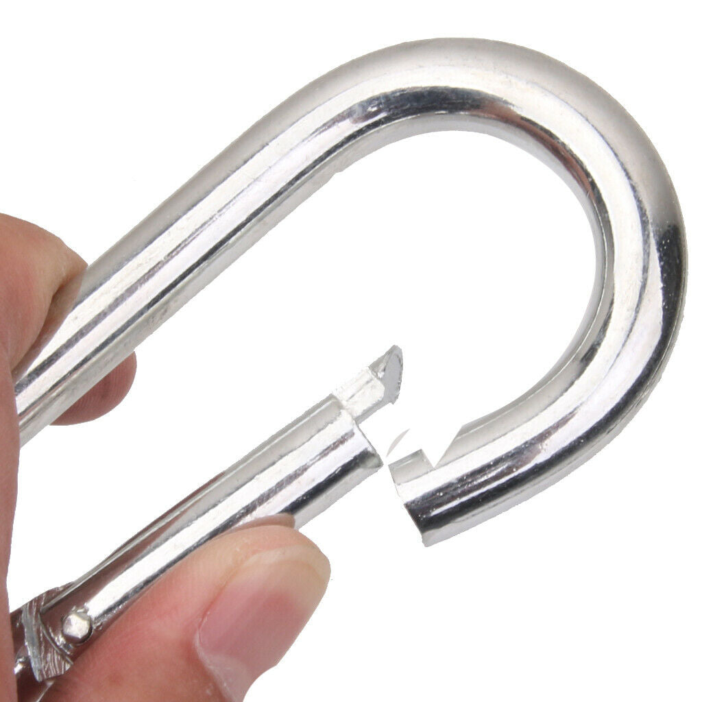 Swing Set Accessories - Quick Link Spring Clip, 1 Pair Stainless Steel Snap