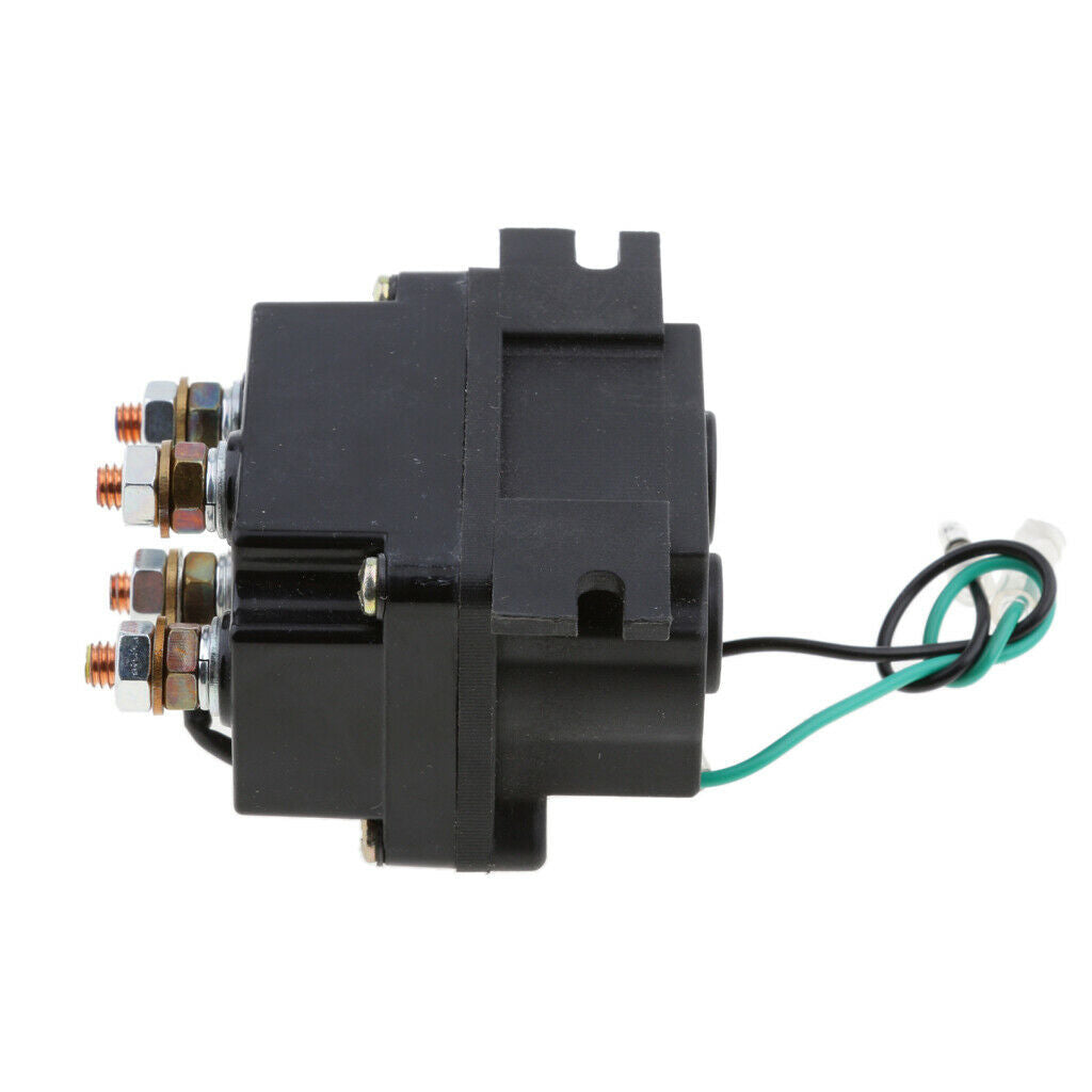 12VDC Universal Solenoid Relay Contactor Winch Rocker Switch Thumb Truck UTV