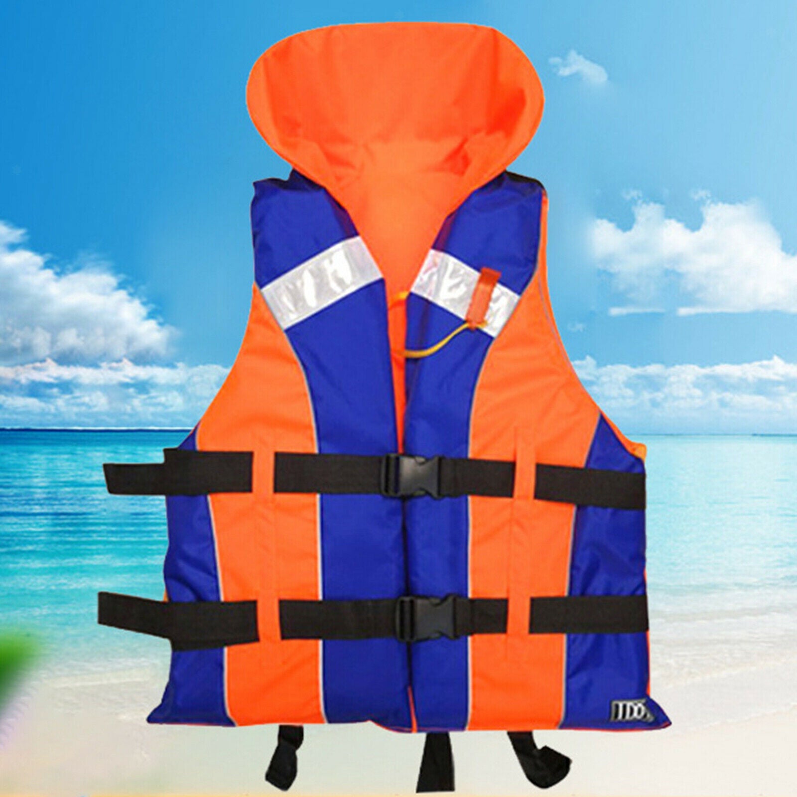 Women Men Sailing Life Jacket Lifesaving Vest Buoyancy Floatation Device