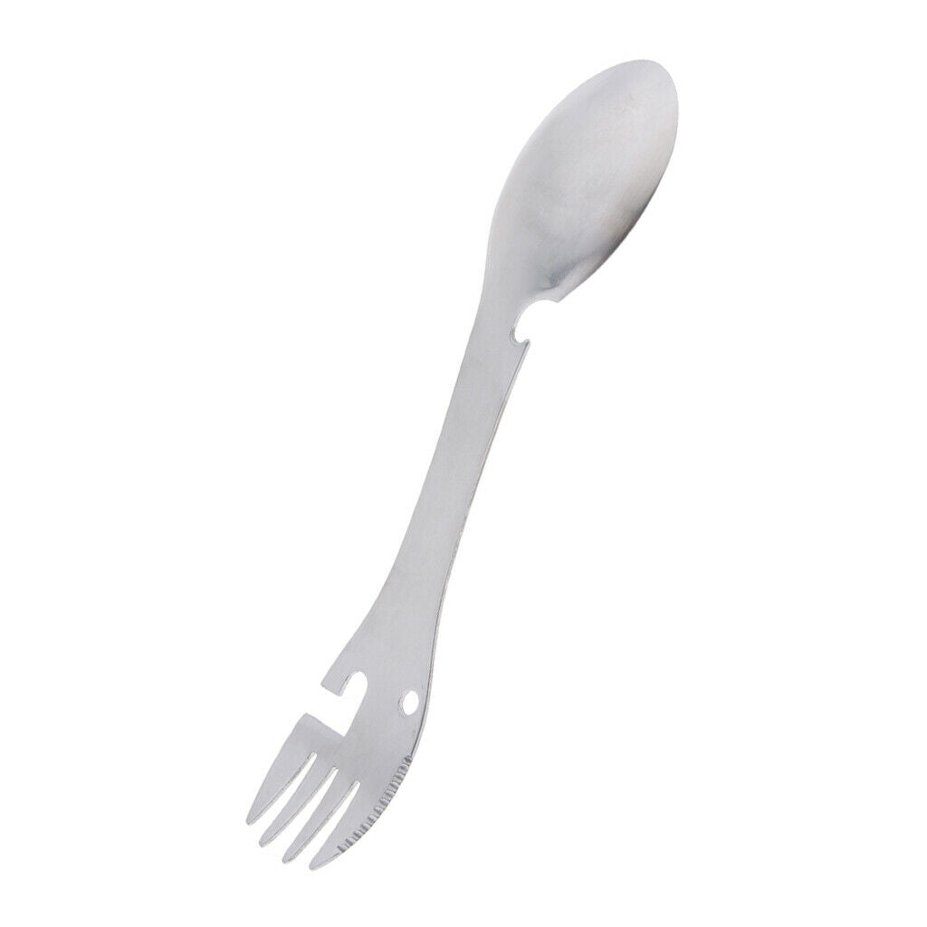 2pcs   Eco - Friendly   Fork   Spoon   Steel   with   Serrations   for