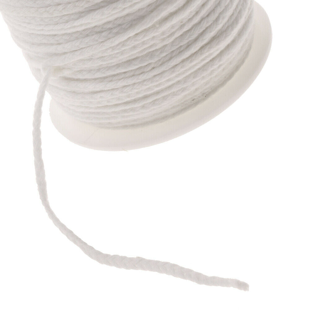 200ft Candle Wicks with 200x Sustainers Tabs For Scented Candles DIY Making