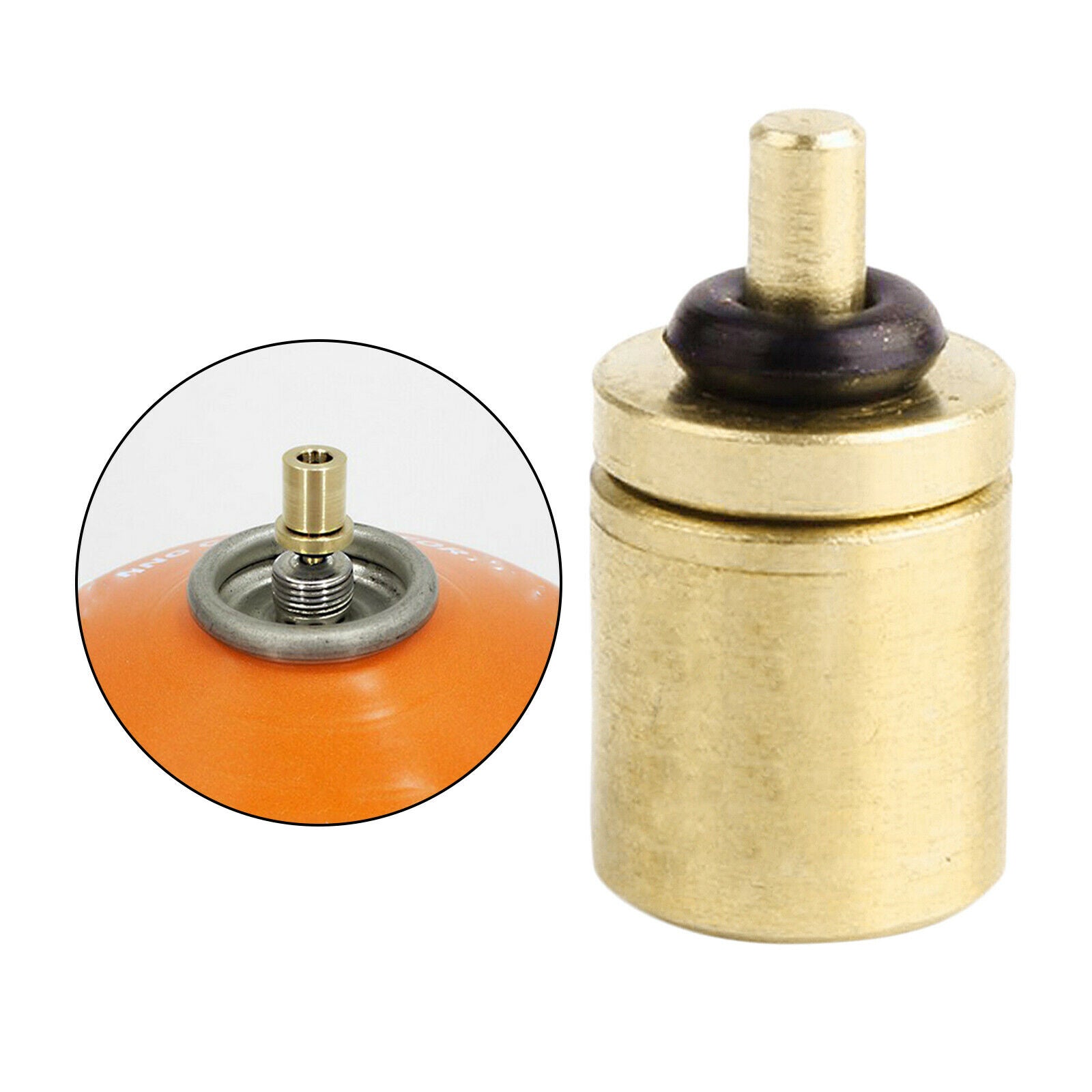 Refill Adapter Coupler Butane Canister Outdoor Camping BBQ Stove Supplies