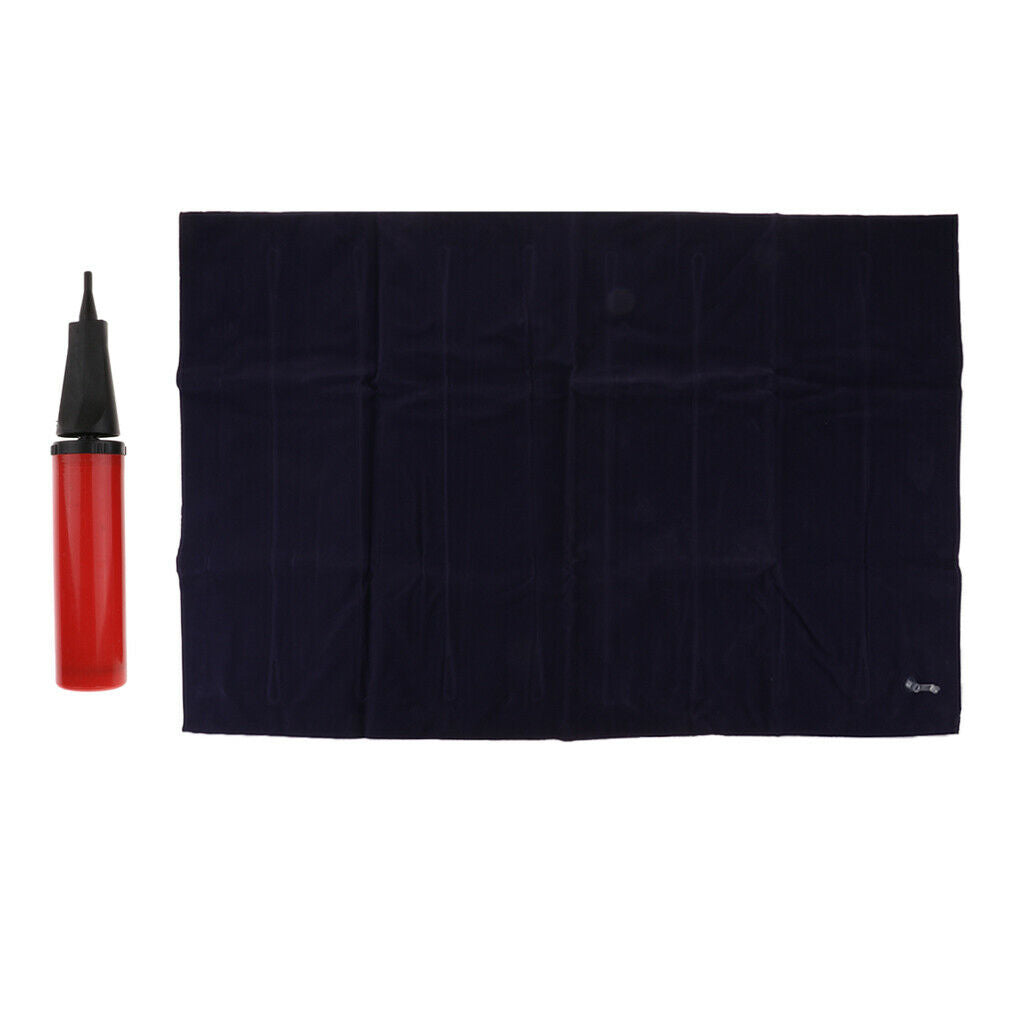 Comfortable PVC Inflatable Bed Cushion Travel Camping Seat Pad For Tailbone,