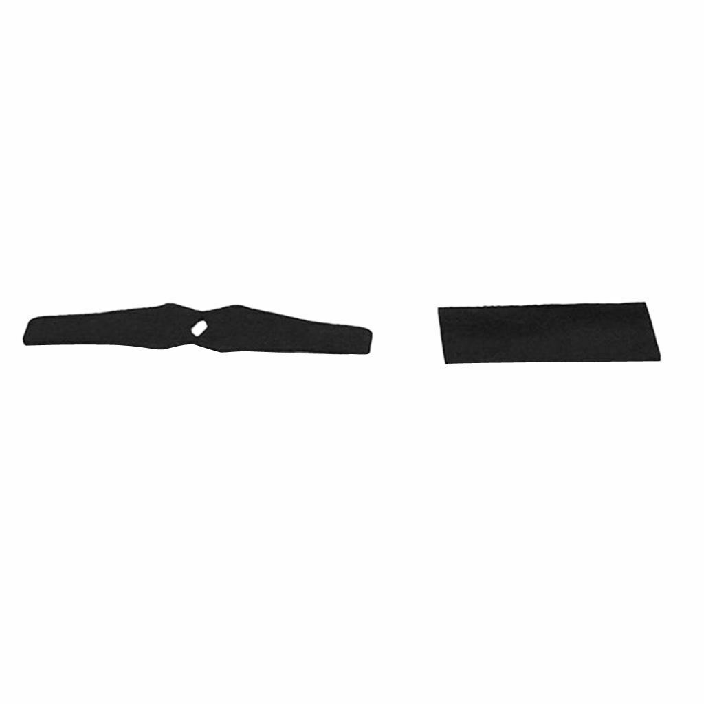 Falling Arrow Rest Strip Arrow Rest Replacement Felt Kit Black