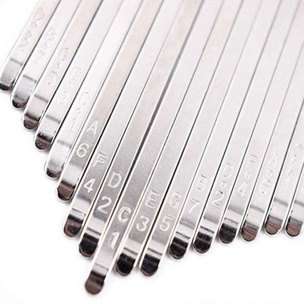 17 Key Kalimba DIY Accessory Thumb Piano - Keys+Bridge+Tuning Hammer