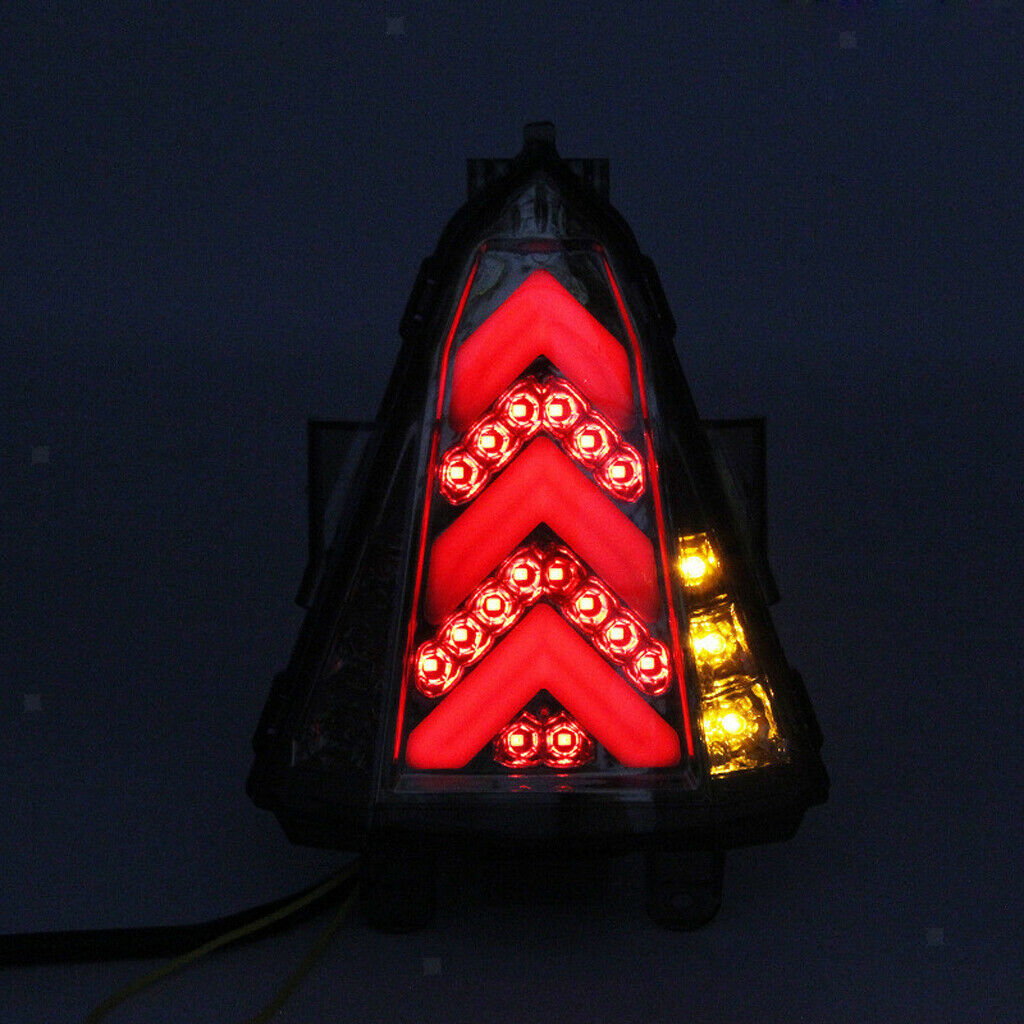 Rear LED Taillight Stop Running Turn Signal Parking for Yamaha R15 14-16