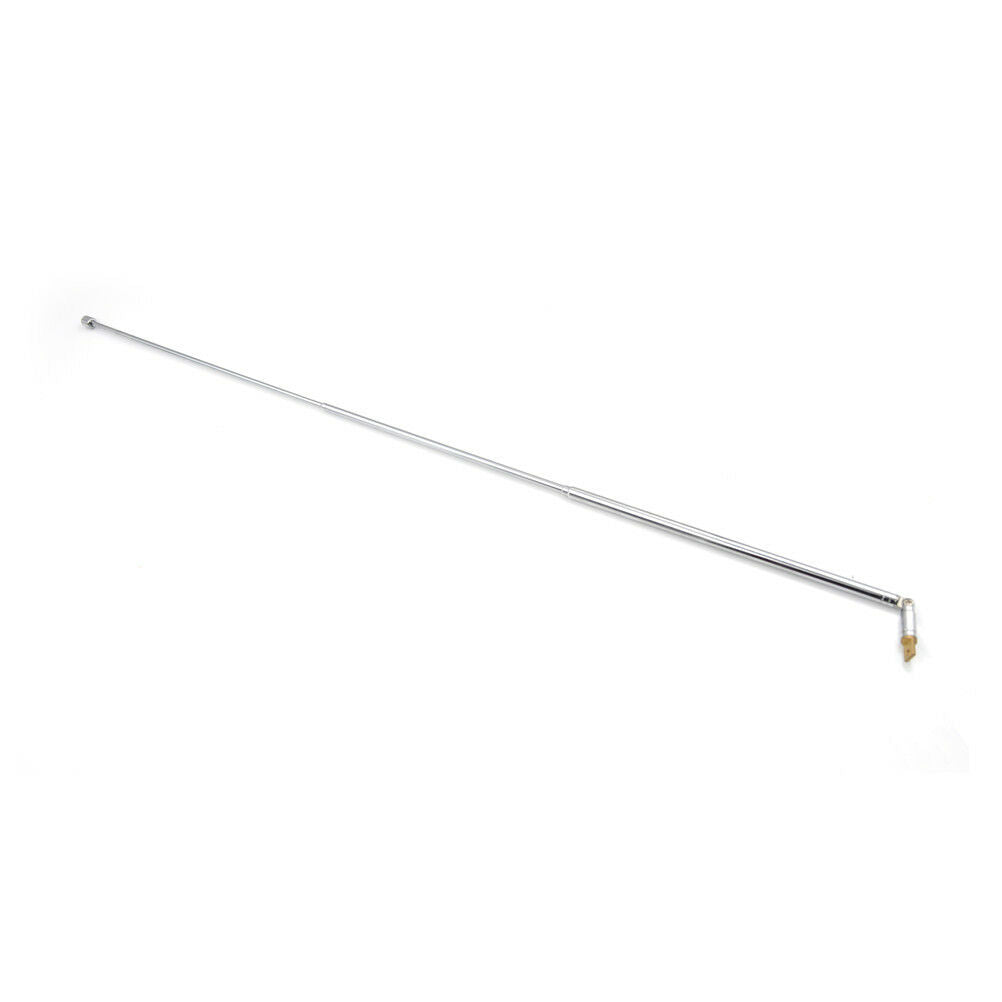 Metal Full-channel AM FM Radio Telescopic Antenna 63cm Length 4 Sections.l8