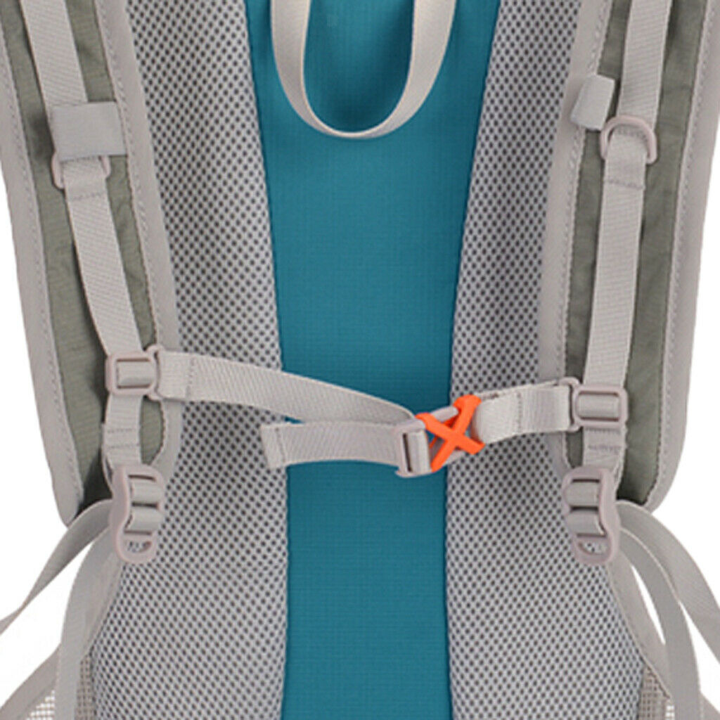 2L Water Backpack Hydration Pack Camping Water Bladder Bag Pouch Lake Blue