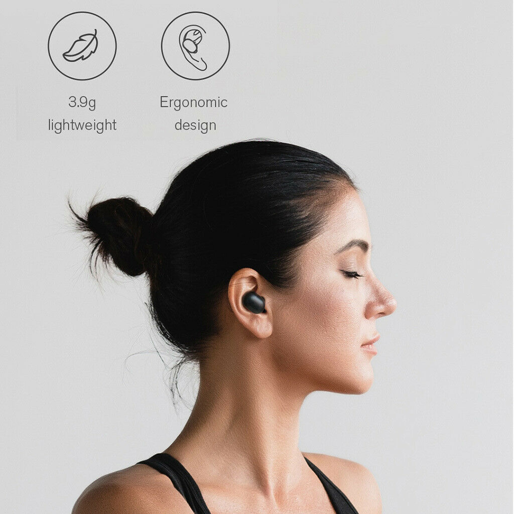 GT1 Plus Bluetooth 5.0 Sports HD Stereo Touch Control Ear Buds  Black