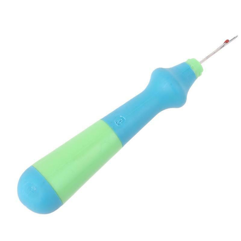 12cm TPR Handle Thread Cutter Seam Ripper Stitch Unpicker Craft Hand Tool Needle