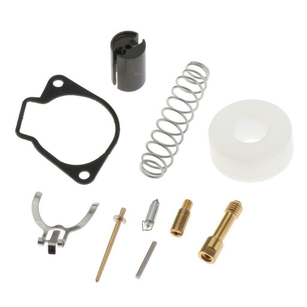Outboard Carb Carburetor Repair Kit for Two-Stroke 43CC 47CC Mini Moto Pocket