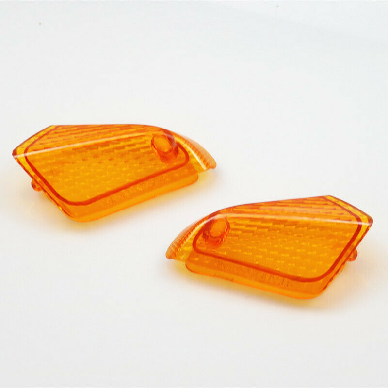 Motorcycle Rear Turn Signal Amber Lens Cover For Racing ZZR250 EX250 ZZR 250