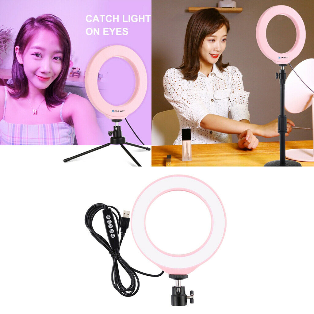 6.2 inch 16cm RGBW LED Ring Light 10 Modes 8 Colors for Studio Flashes