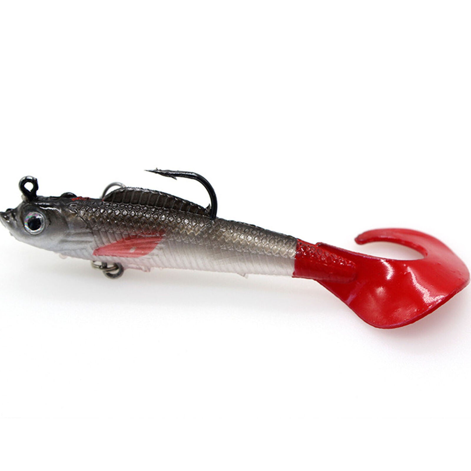 4pcs/Lot Kinds of Fishing Lures Crankbaits Hooks Minnow Baits Crank Tackle