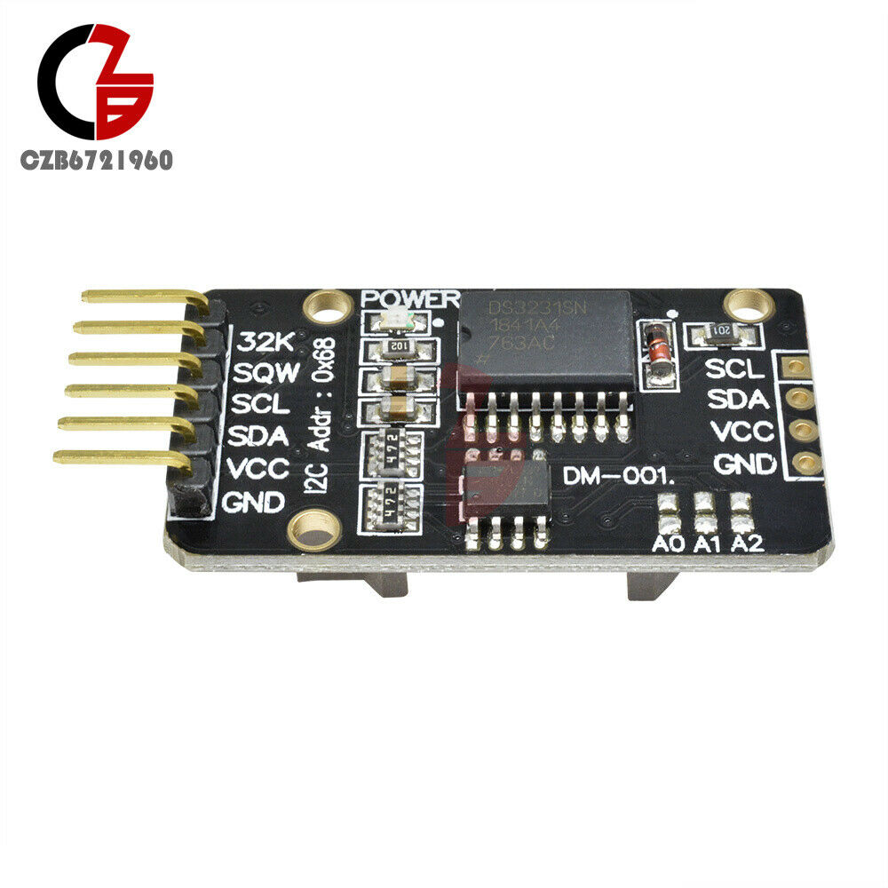 Arduino DS3231 ZS042 AT24C32 IIC Module Precision Real Time Clock Memory diymore