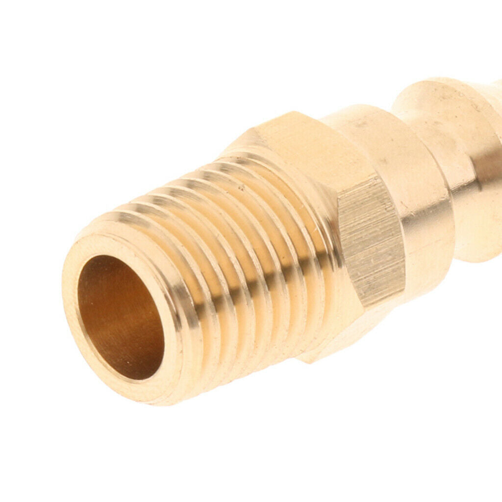 Propane Gas Quick Adapter Natural Gas Hose Disconnect Connector Mall Plug