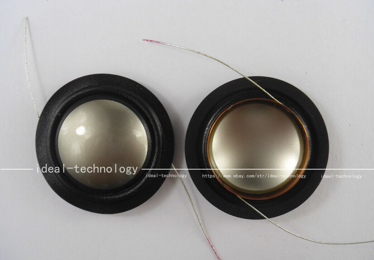 10PCS 25.4mm Titanium Film + Silk Side Diaphragm 25 core Tweeter Voice Repair