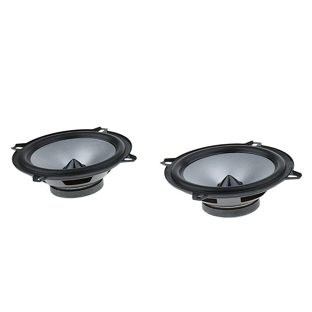 1 Pair of 5 "car Audio Stereo Subwoofer Woofer Full Range Speakers, Aftermarket
