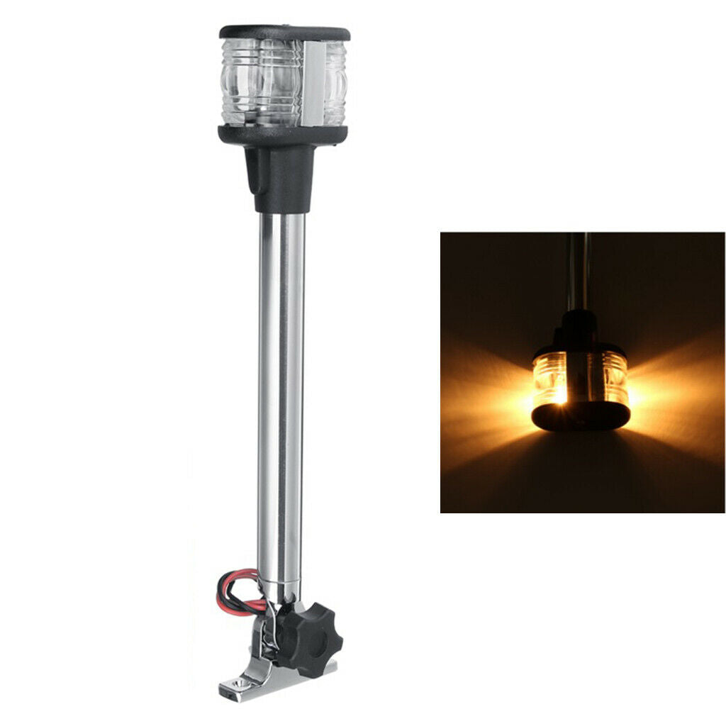 12V 10W 375MM Marine Navigation Anchor LED Light Folding All Waterproof
