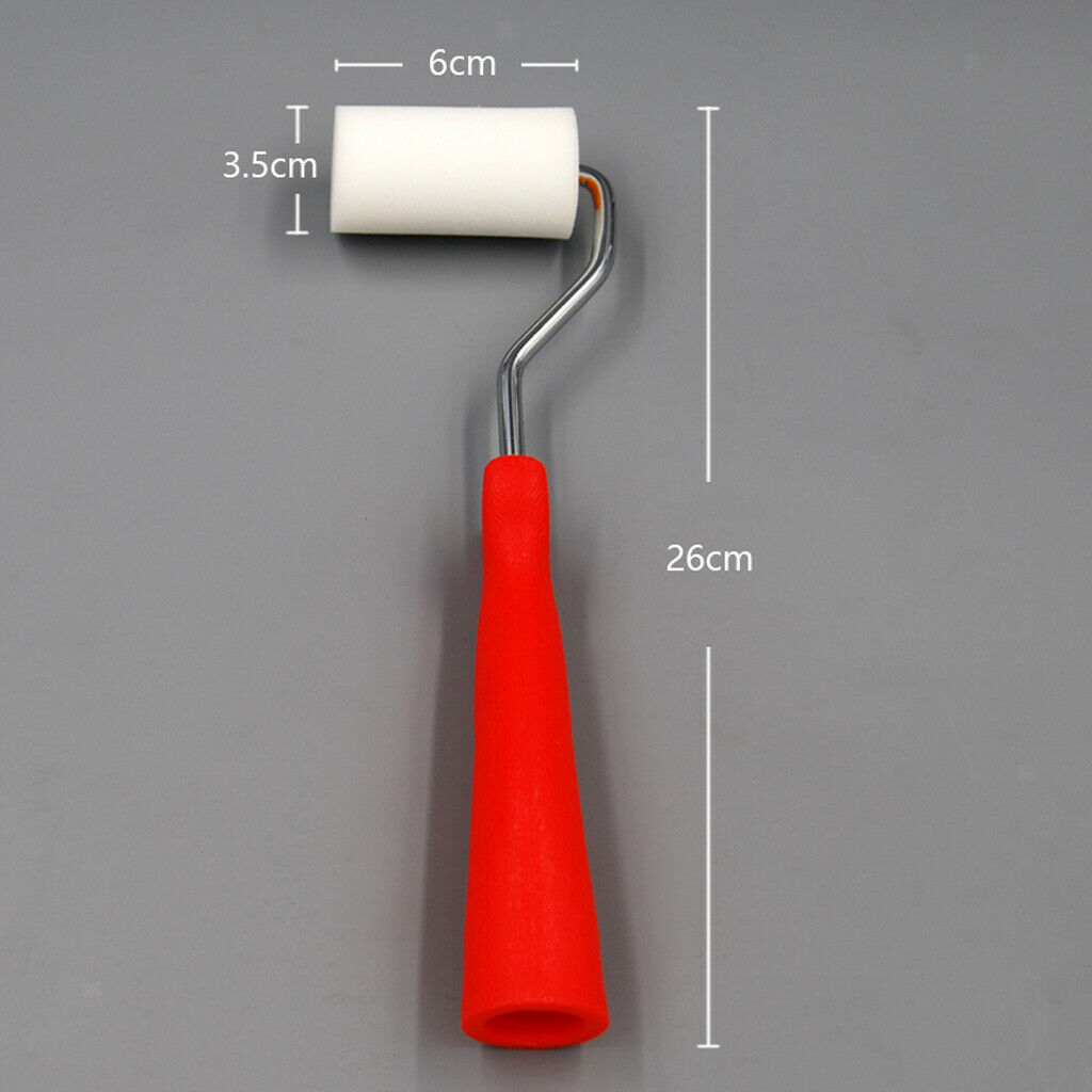 Mini 9.4inch Wall Painting Roller Handle Frame Chrome plated Professional