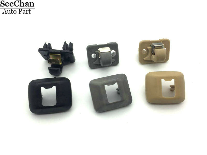 Fit For AUDI A3 A4 A5 Q3 Q5 TT SEAT Exeo Sun Visor Hook Clip Grey Inner Hanger