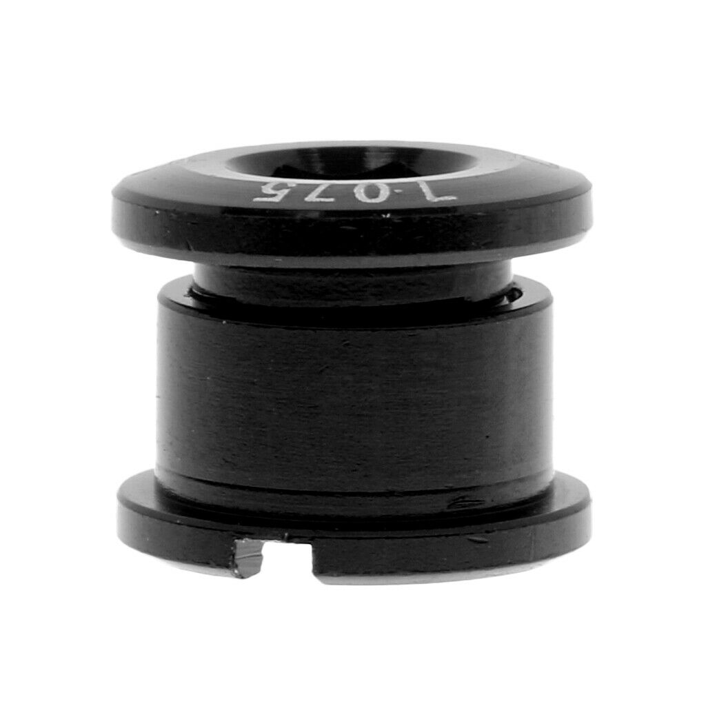 5Pcs Bike Crank Arm  Chain Ring Single Crankset Fixing Screw Nuts Black