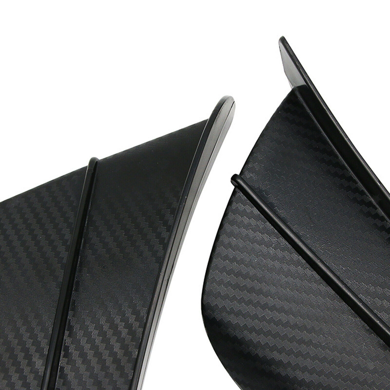 Carbon Fibre Motorcycle Fixed Wind Wing Winglets Side Stickers Decoration