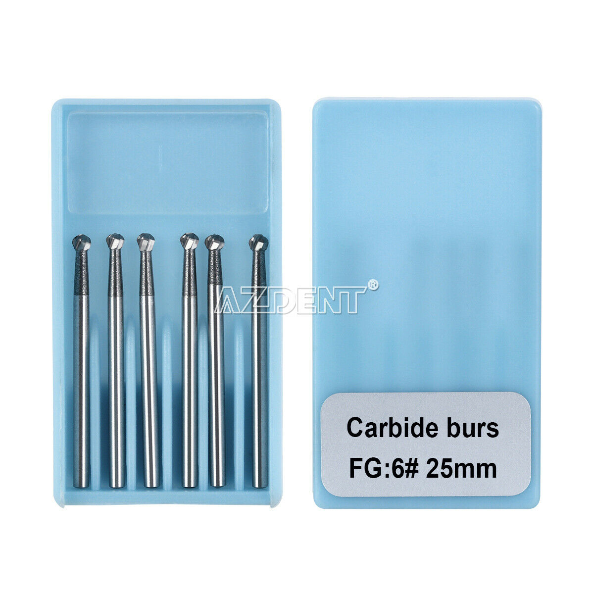 10 Boxes Dental Surgical Tungsten Carbide Bur Round type 25mm FGXL 6