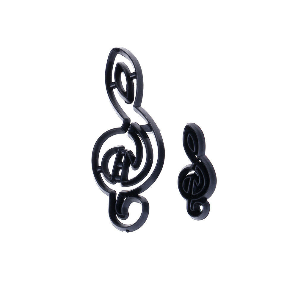 10PCS/set Music Notes Cookie Cutter Plastic Sugarcraft Fondant Cutter HqSJCA