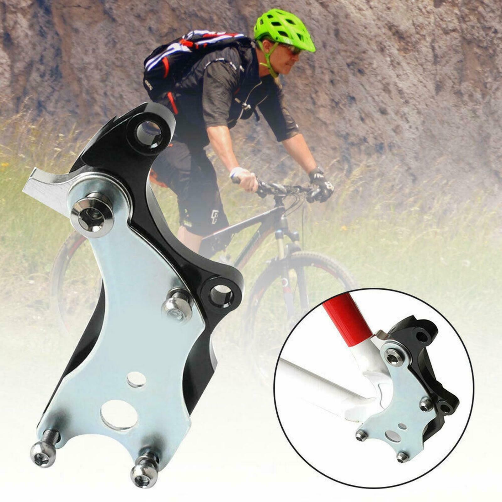 Bike Frame Conversion Kit Bicycle 160mm Disc Brake Adaptor Bracket Holder